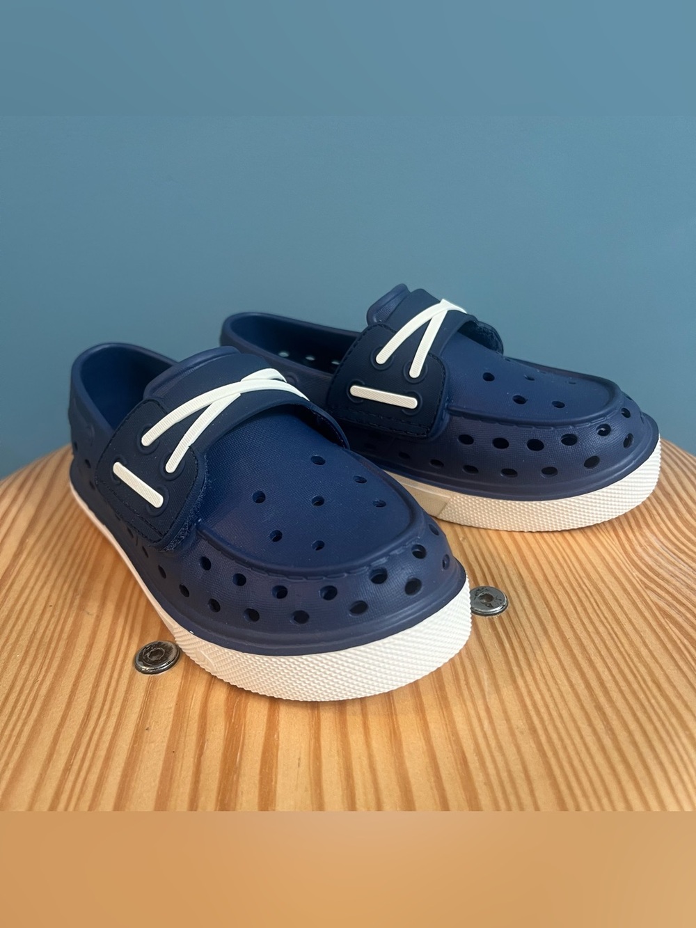 Sperry Bahama Float Blue Boat Shoes Boys Size 11 M NIB SCL266980